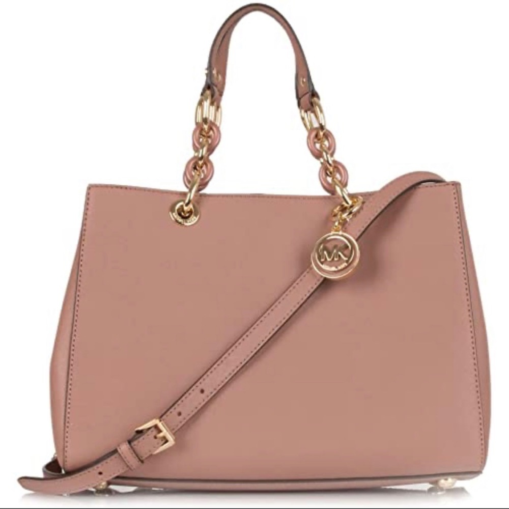 Michael Kors dusty rose shoulder bag